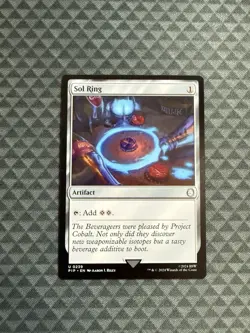 MTG Sol Ring #0239 Uncommon Universes Beyond: Fallout (PIP) - Image 1