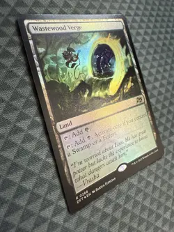 MTG Wastewood Verge #0268 Foil Rare Aetherdrift (DFT) - Image 2