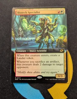Biotech Specialist Extended Art Rare Edge of Eternities EOE 347 MTG - Image 1