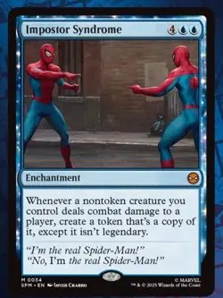 *IN HAND* MTG Spider-Man, Imposter Syndrome M/NM SPM #0034 - Image 1