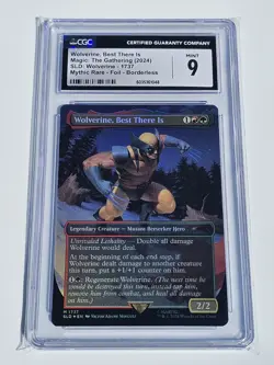 MTG CGC 9 Wolverine, Best There Is (Rainbow Foil) M 1737 Marvel Secret Lair Drop - Image 2