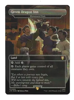 Magic The Gathering- Green Dragon Inn Homeward Path (LTC) #365 Mythic Foil - Image 1