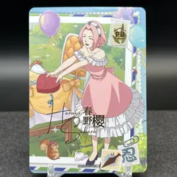 Sakura Haruno NRZ08-PU-003L4 Naruto Kayou Card - Image 1