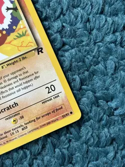 1st Edition DIGLETT 52/82 Team Rocket Set - Pokemon WOTC Vintage Card - NM - Image 4