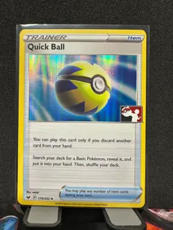 Quick Ball 179/202 NM Prize Pack Series Cards Holo - Image 1