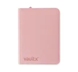 Vault X Just Pink 9-Pocket Exo-Tec Zip Binder - 360 Cards - NEW! - Image 1