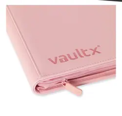 Vault X Just Pink 9-Pocket Exo-Tec Zip Binder - 360 Cards - NEW! - Image 2
