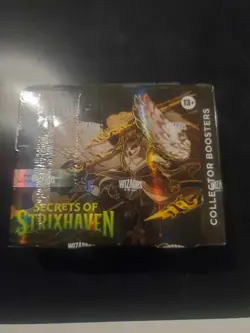 Magic: The Gathering Secrets of Strixhaven English Collector Booster Box Sealed - Image 1