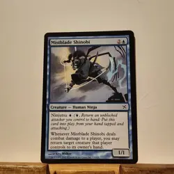 Magic the Gathering MTG Betrayers of Kamigawa MISTBLADE SHINOBI - Image 1