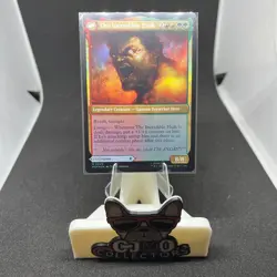 MTG Marvel Super Heroes, Bruce Banner / The Incredible Hulk - Foil MSH 49 - Image 2