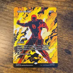 Magic: The Gathering Seize the Day Daredevil Rare Alt Art Eng 0073 - Image 1