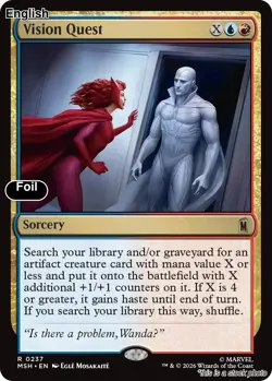 (Preorder) Vision Quest EN [MSH - 237] - NM [Foil] TCG MTG - Image 1