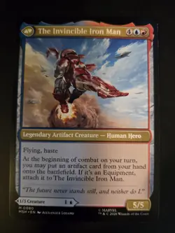 Tony Stark NM Marvel Super Heroes MTG FREE SHIPPING - Image 2