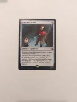 Iron Man Armor Marvel Super Heroes Regular NM MTG - Image 1
