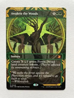 MTG Awaken the Woods 0049 SOA - Image 1