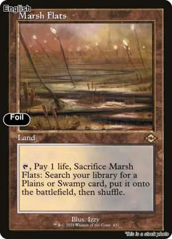 Marsh Flats (Retro Frame) EN [MH2 - 437] - NM [Foil] TCG MTG - Image 1