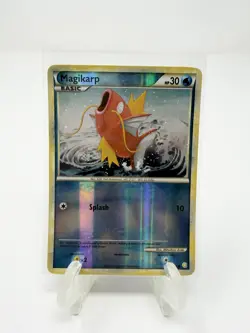 Magikarp Reverse Holo 72/123 HeartGold SoulSilver Pokemon 2010 - Image 1