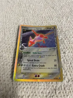 2005 Pokemon TCG EX Delta Species 8/113 Latias Holo Rare Moderate Play - Image 2