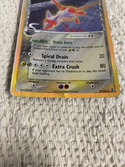 2005 Pokemon TCG EX Delta Species 8/113 Latias Holo Rare Moderate Play - Image 3