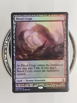 Blood Crypt Zendikar Expeditions NM 008 Small Seller ✉ Fast Free Shipping! - Image 1
