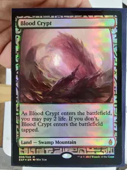 Blood Crypt Zendikar Expeditions NM 008 Small Seller ✉ Fast Free Shipping! - Image 2