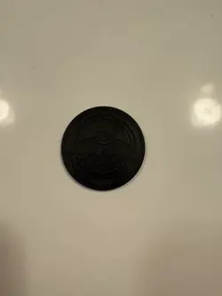 Pokemon TCG Collection Medium Flip Coin Token Charizard X Blue Holo - Image 2