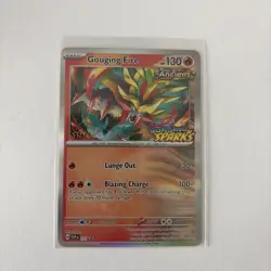 Pokemon TCG Gouging Fire 151 STAFF Stamp Surging Sparks Promo NM - Image 1