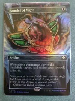 Amulet of Vigor (Borderless) Commander: the Lost Caverns of Ixalan Foil - Image 1
