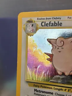 Clefable- 1/64 Pokemon Jungle Holo Rare MP - Image 3