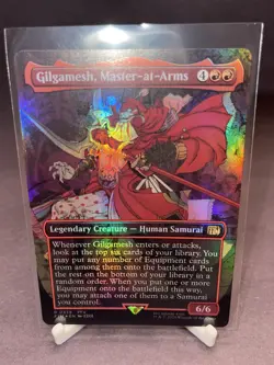 Gilgamesh, Master-at-Arms (Borderless) Final Fantasy Foil - Image 1