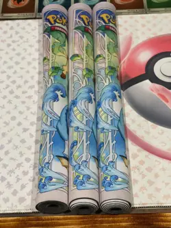 Pokemon Prismatic Evolutions Accessory Lot EEVEE POUCH/DECK BOX/PLAYMAT X3!!🔥 - Image 2