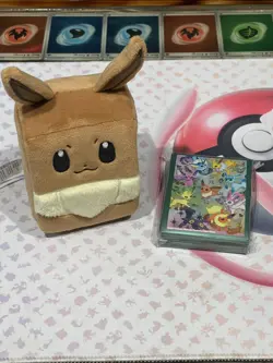 Pokemon Prismatic Evolutions Accessory Lot EEVEE POUCH/DECK BOX/PLAYMAT X3!!🔥 - Image 5
