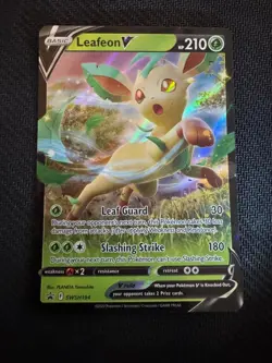Leafeon V SWSH194 Holo Promo Sword & Shield Promo Pokemon Holo Near Mint - Image 1
