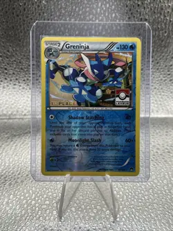 Pokemon TCG Greninja Breakpoint 40/122 1st Place Play Stamped Promo NM/LP - Image 1