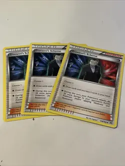 x3 Giovanni's Scheme - 138/162 - Uncommon Pokemon XY Breakthrough English - Image 1