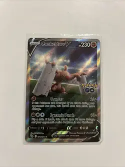Conkeldurr V (Alternate Full Art) 074/078 Pokemon GO Holo - Image 1