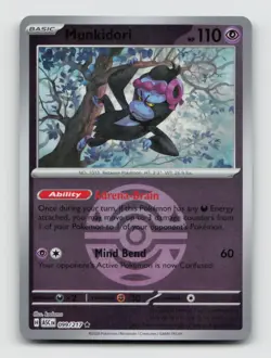 Munkidori (Dusk Ball) 099/217 Rare ASC Ascended Heroes Pokemon Reverse Holo NM/M - Image 1