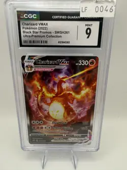 2022 Pokemon Charizard VMAX SWSH261 – Promo – CGC 9 MINT – UPC Exclusive - Image 1