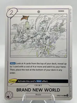 2025 One Piece Anime 25th Collection BRAND NEW WORLD Rare #EB02-040 - Image 1