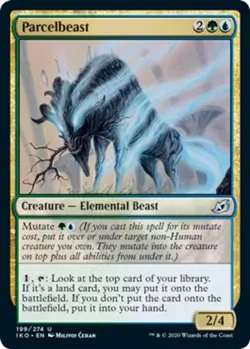 4x Parcelbeast - Foil NM-Mint, English Ikoria: Lair of Behemoths MTG Magic - Image 1
