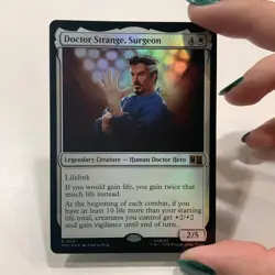 Doctor Strange, Surgeon Foil Marvel Super Heroes Mtg Nm 0591 - Image 1