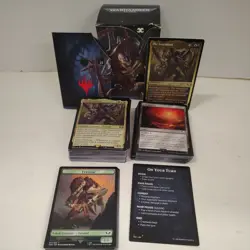 MTG Universes Beyond Warhammer 40K Tyranid Swarm Precon Commander Deck - Image 1