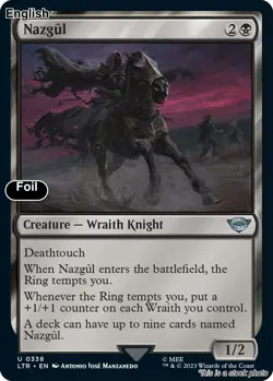 Nazgul (0338) EN [LTR - 338] - NM [Foil] TCG MTG - Image 1