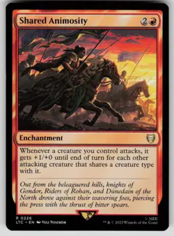 Shared Animosity Commander: The Lord of the Rings 226 MTG NM - Image 1
