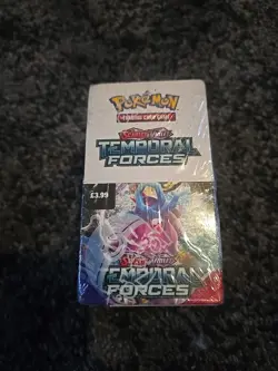 Pokemon TCG Scarlet&violet Temporal Forces Half Booster Box New And Sealed - Image 1