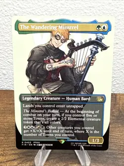 The Wandering Minstrel (Borderless) Final Fantasy Regular - Image 1