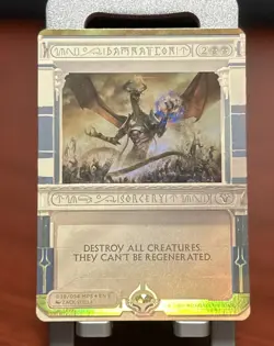 MTG Masterpiece Series: Amonkhet Invocations - Damnation (Foil) - NM - Image 1