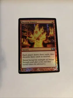 Burning Inquiry - FOIL - Mystery Booster / The List - Light Play - MTG - Image 1