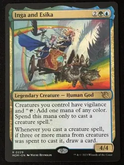 1x MTG Inga and Esika - March of the Machine (MOM) #229 - Magic the Gathering - Image 1