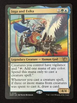 1x MTG Inga and Esika - March of the Machine (MOM) #229 - Magic the Gathering - Image 3